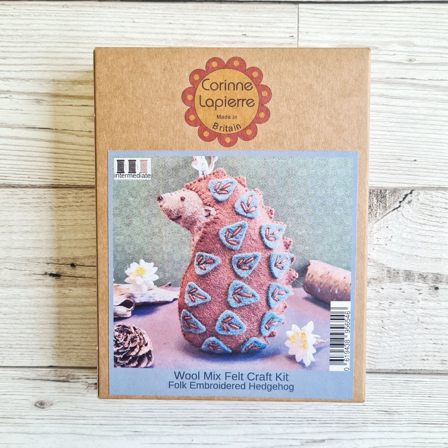 Folk Hedgehog Felt Craft Mini Kit