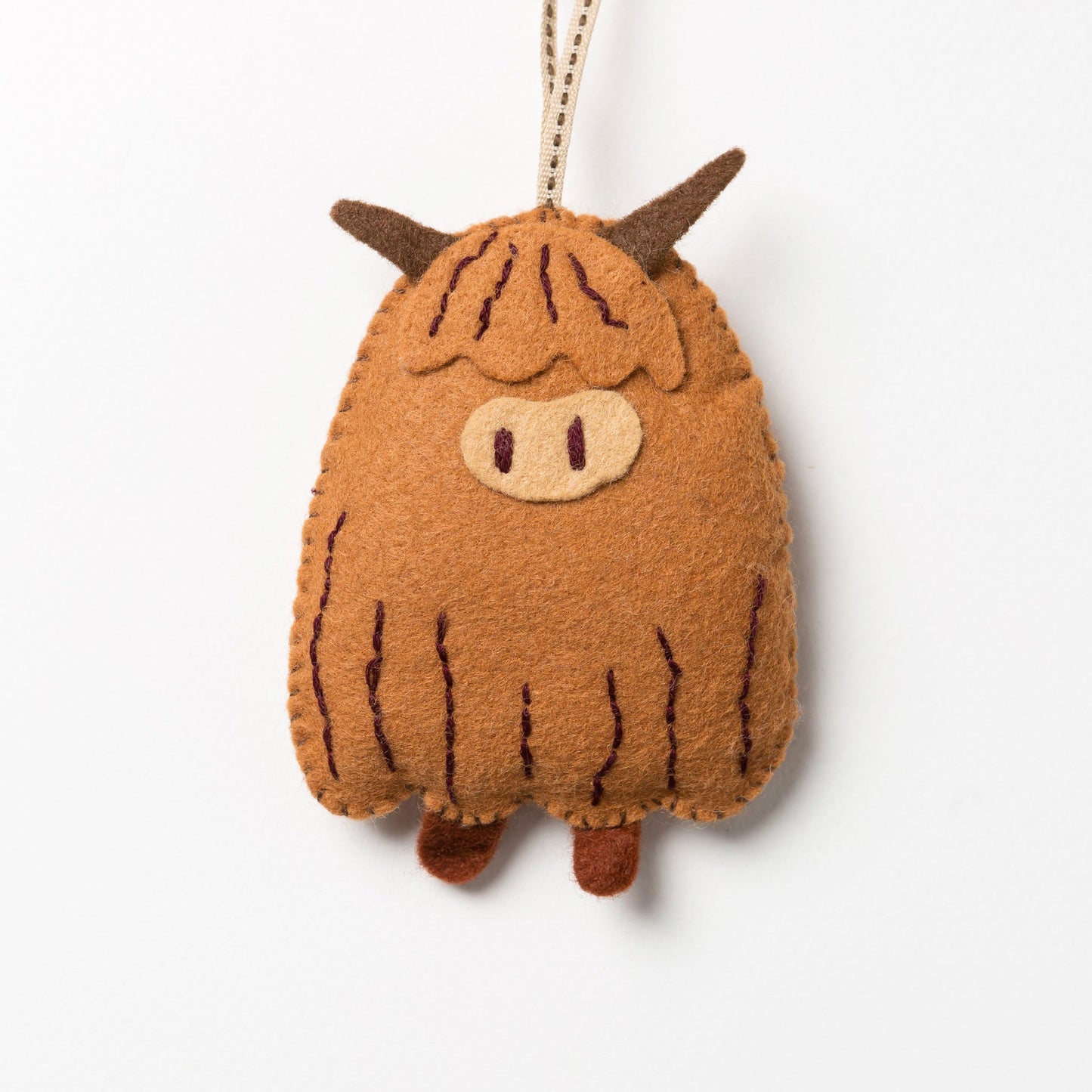 Corinne Lapierre Highland Cow Felt Craft Kit