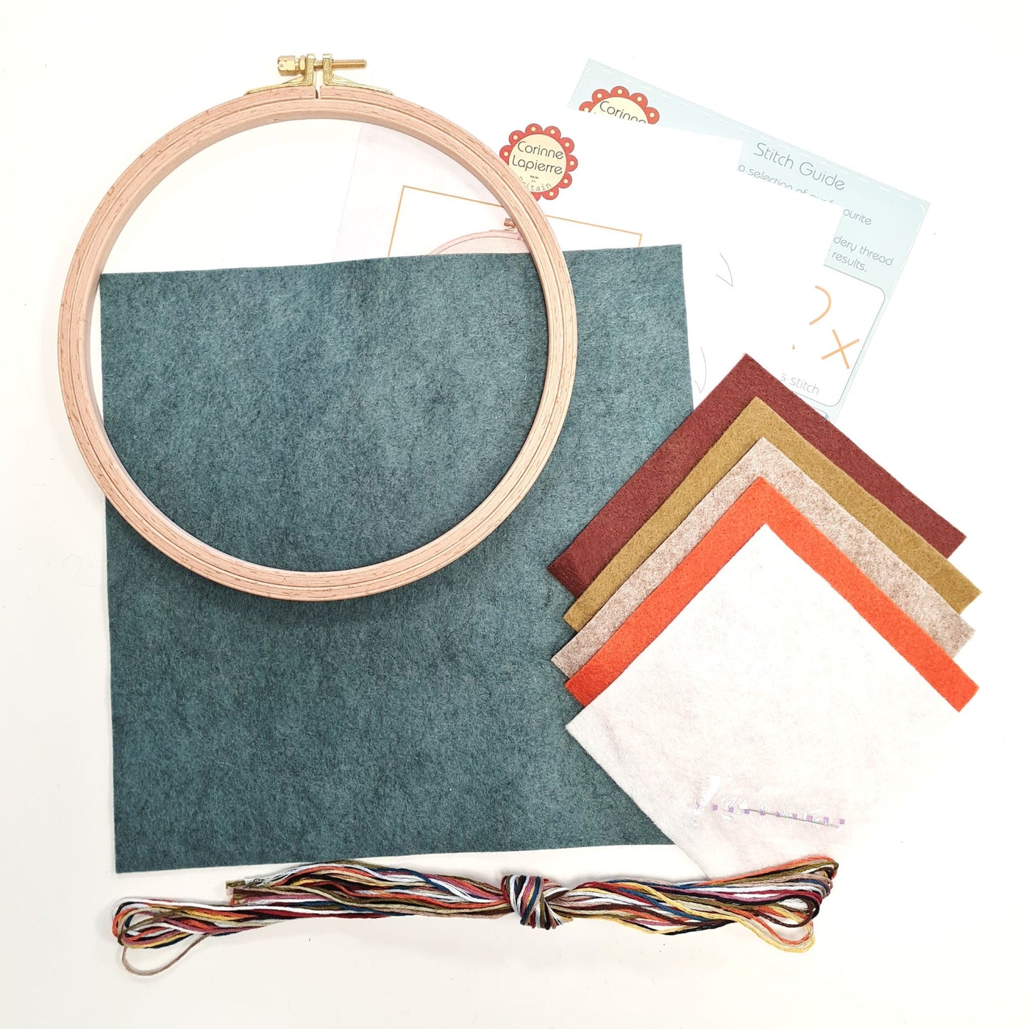 Woodland Melody Felt Appliqué Hoop Kit