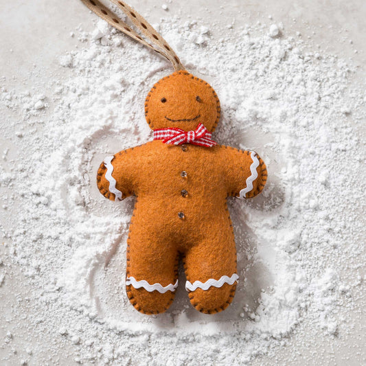 Corinne Lapierre Gingerbread Man Christmas Card