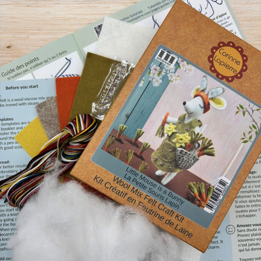 Little Mouse is a Bunny Felt Craft Mini Kit