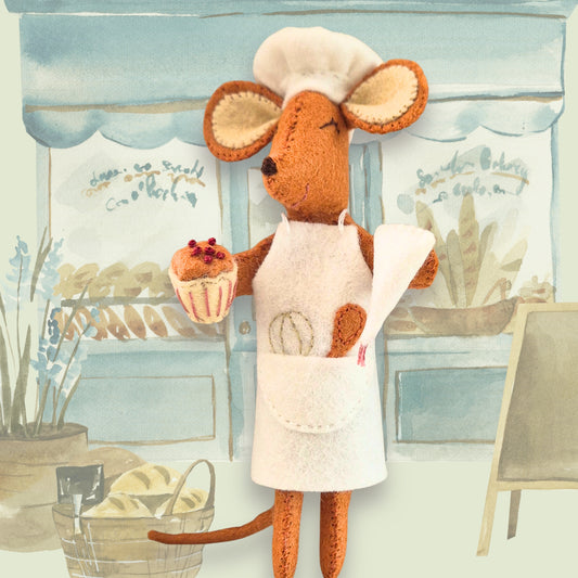 Little Mouse the Baker Felt Craft Mini Kit