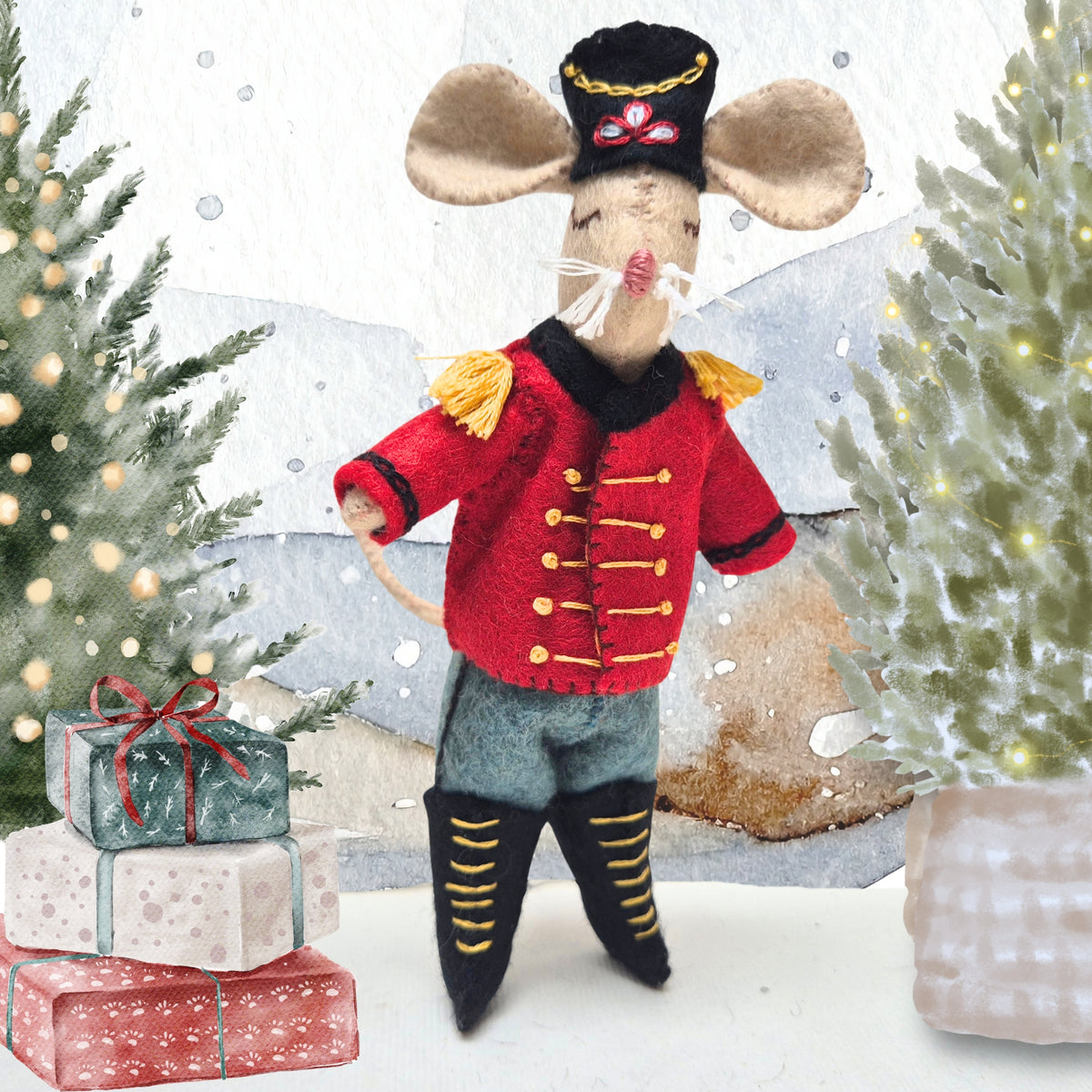 Little Mouse the Nutcracker Felt Craft Mini Kit