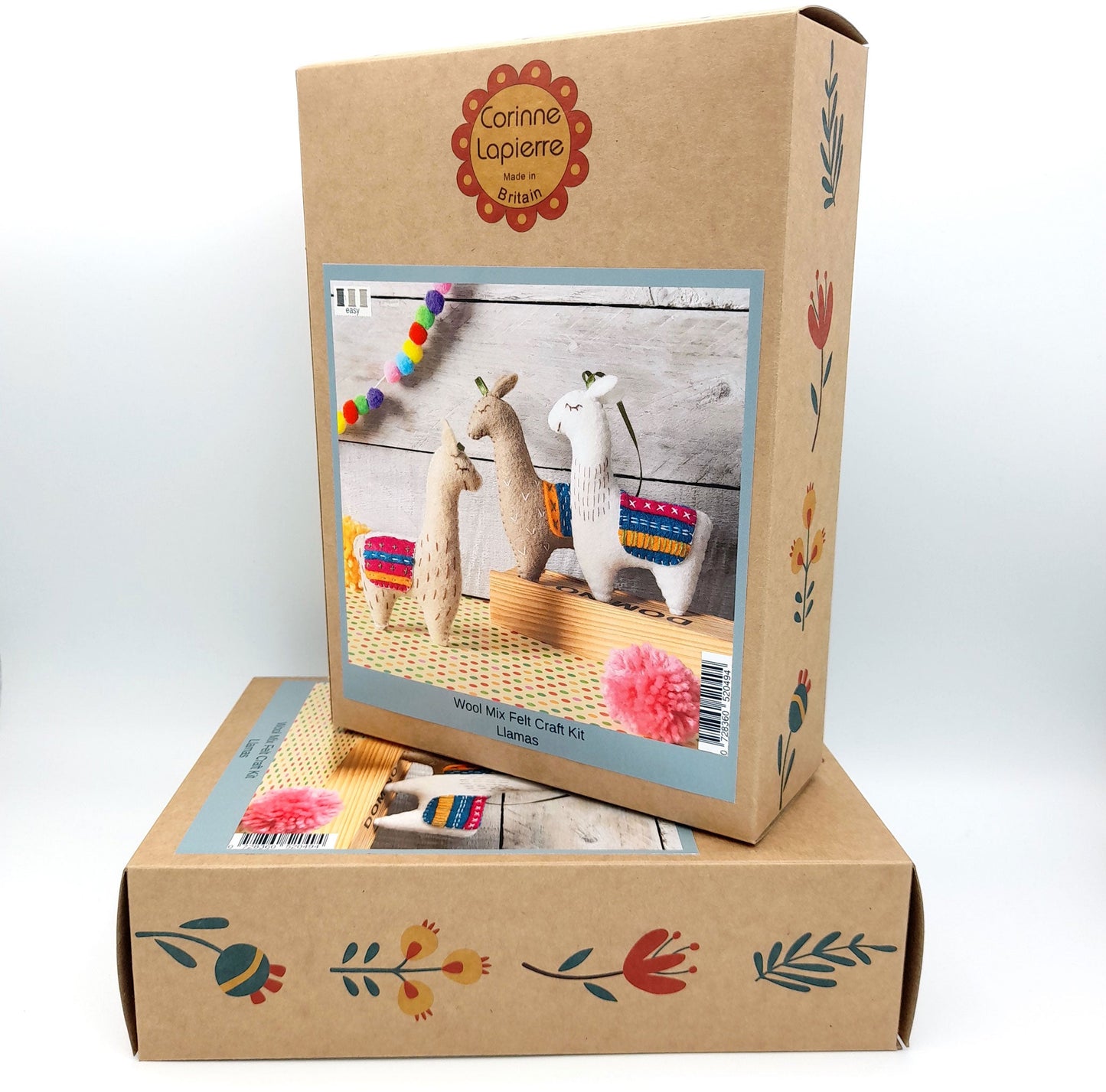 Llamas Felt Craft Kit